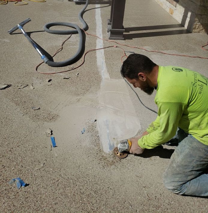 Can you coat over cracked concrete? How to prepare concrete for a coating