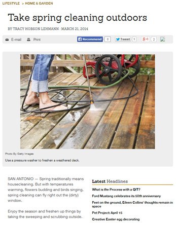 Spring: Time For Your House to Get a Checkup